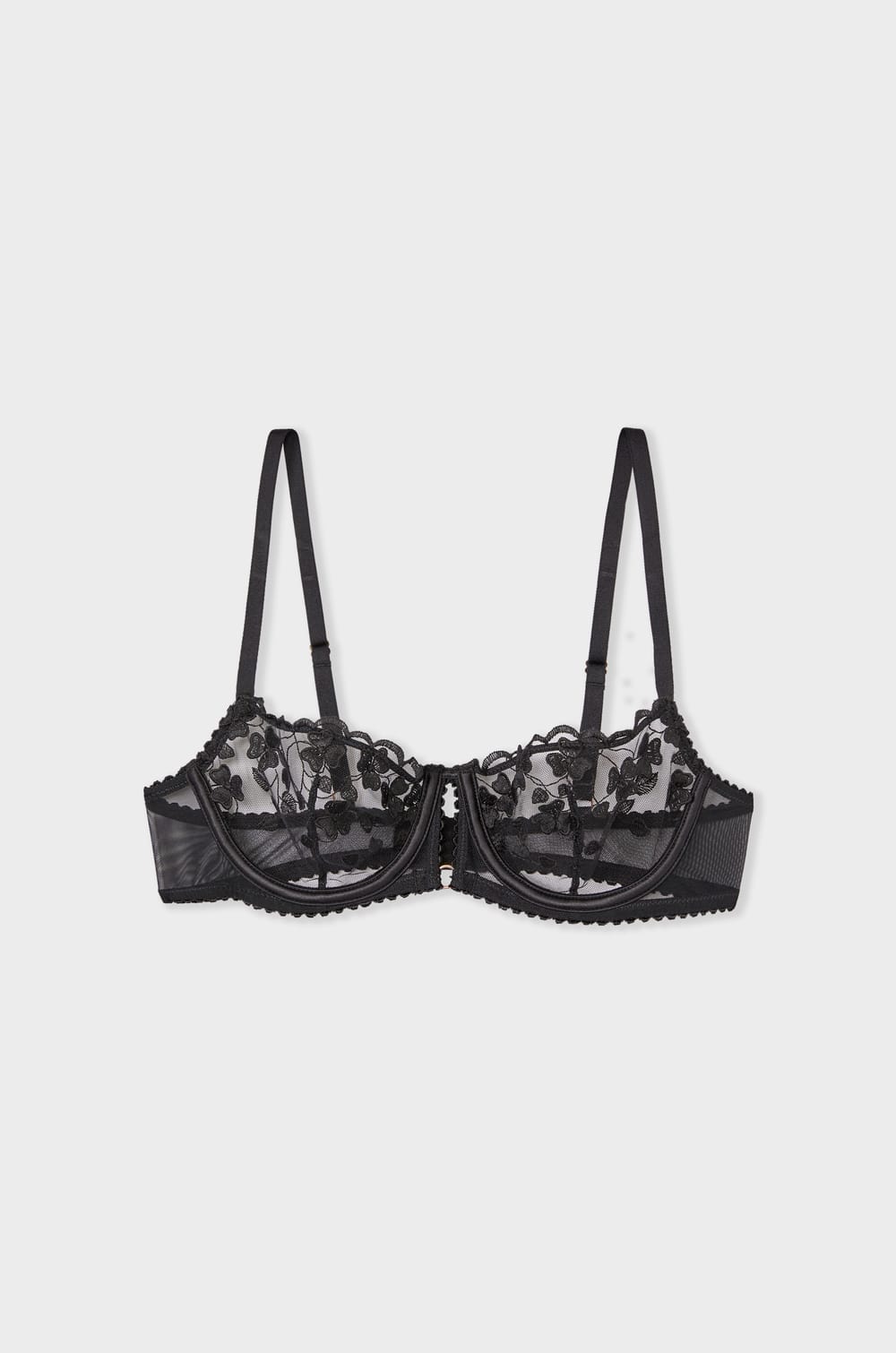Bra N.9 - Embroidered Balconette;${refinementColor}