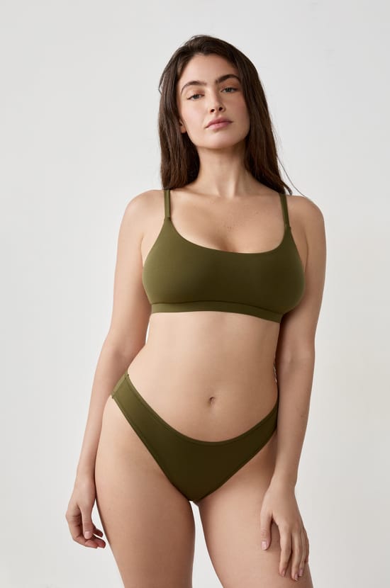 Culotte en microfibre;${refinementColor}