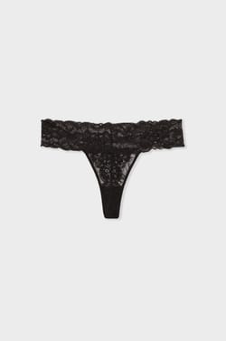 Lace Thong;${refinementColor}