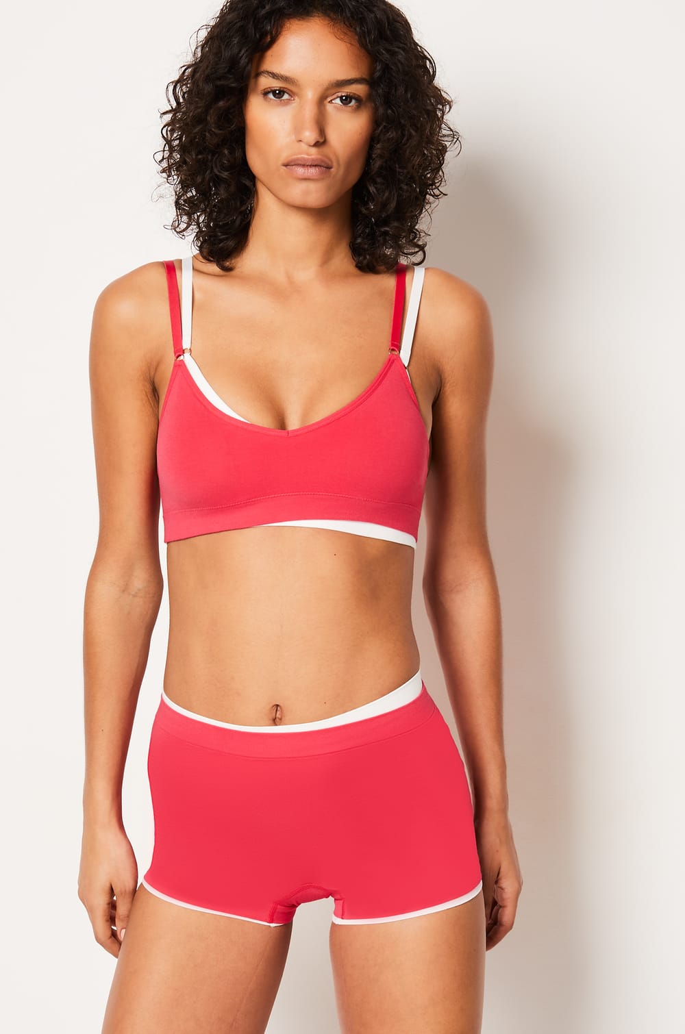 Comfort Cotton Bralette;${refinementColor}