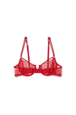Bra N.9 - Balconette in Lace with Ties;${refinementColor}