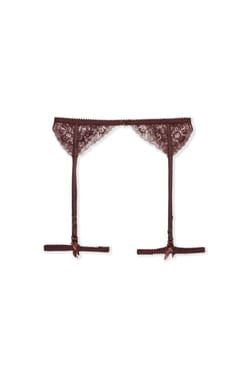 Porte-jaretelles en dentelle;${refinementColor}