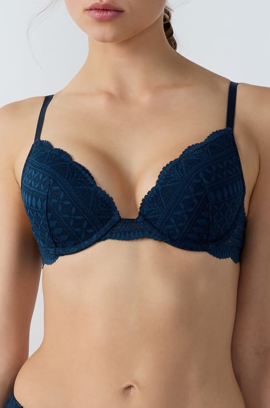 Bra No. 2 - Plunging Push-Up;${refinementColor}