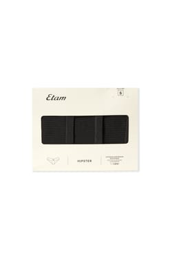 Lot de 3 hipsters en coton;${refinementColor}