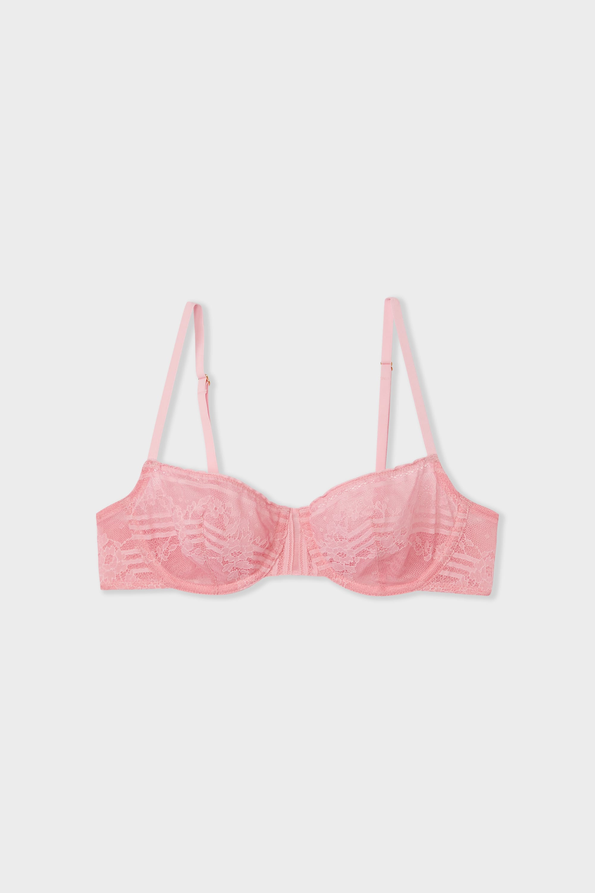 Soutien-gorge N.9 - Balconnet en dentelle MOONLIGHT ROSE BONBON - ETAM