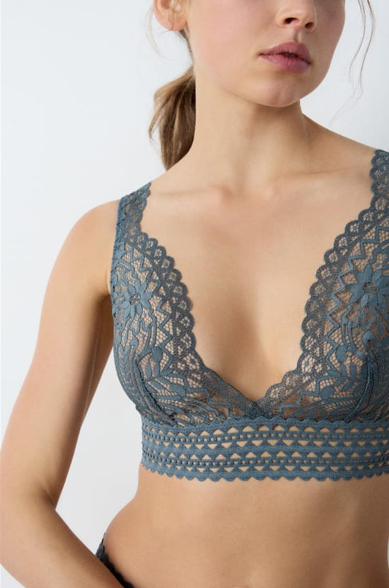 Bra No. 8 - The Wireless Triangle Bra;${refinementColor}