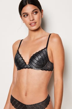 Bra No. 2 - The Iridescent Plunge Push-Up;${refinementColor}