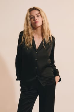 Camisa de seda;${refinementColor}