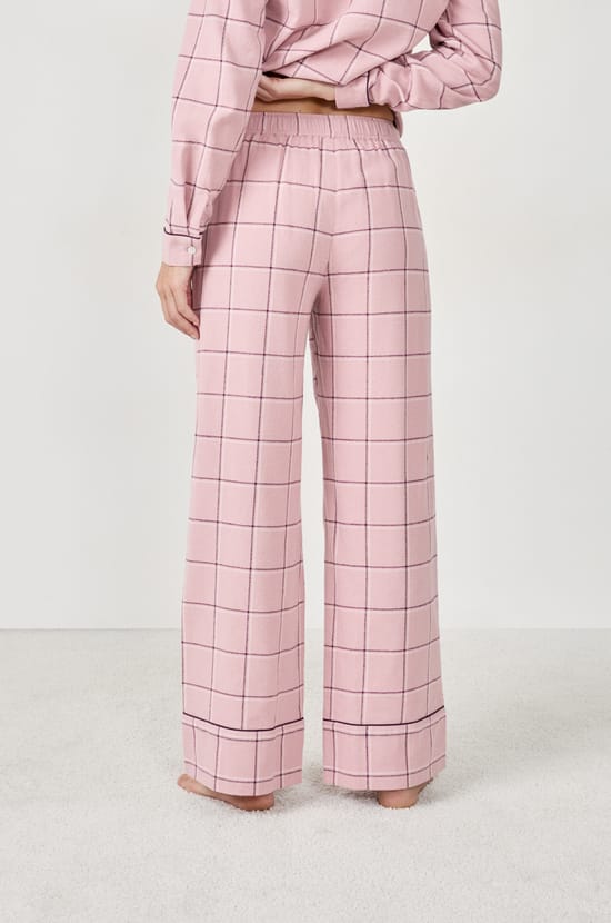 Pantalon de pyjama à carreaux;${refinementColor}