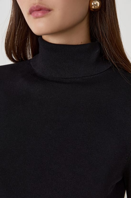 Turtleneck Sweater;${refinementColor}