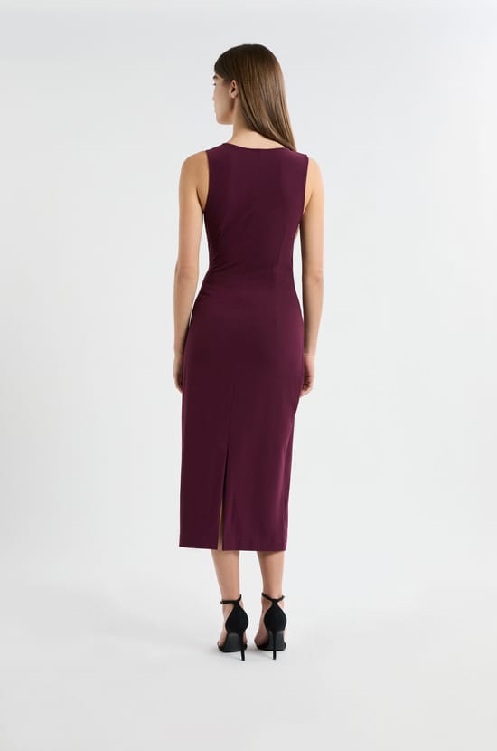 Robe à détail noué;${refinementColor}