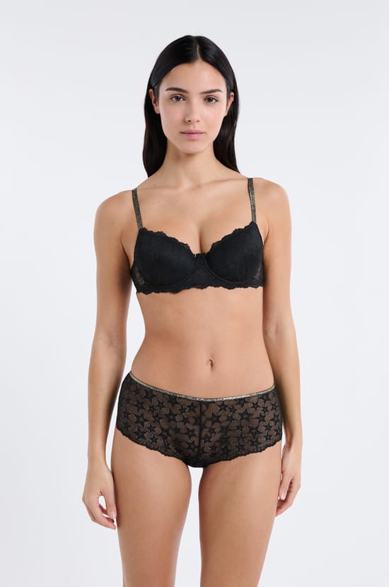 Bra N.4 - The Iridescent Lightly Lined with Star Details;${refinementColor}