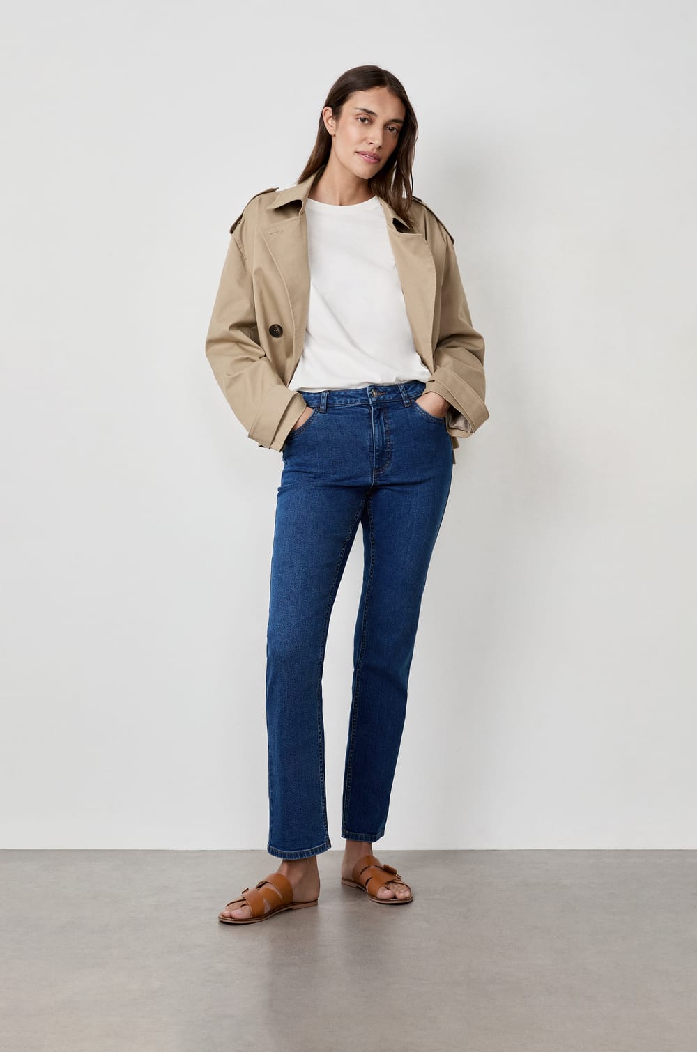 Jean coupe droite;${refinementColor}