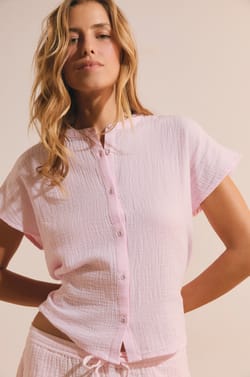 Camisa de pijama de algod&oacute;n;${refinementColor}