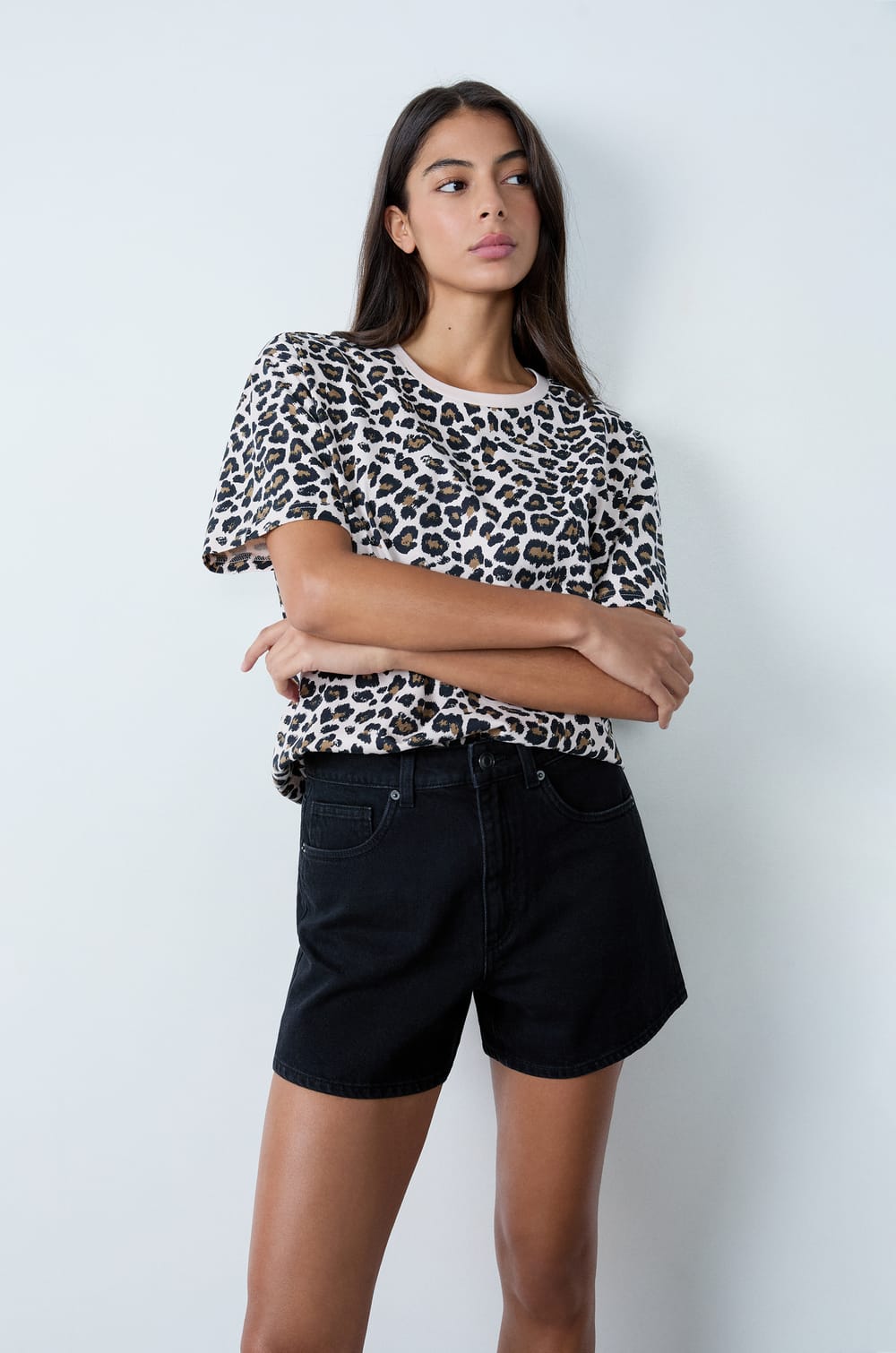 Short en jean;${refinementColor}