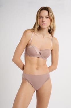 Satin microfibre tanga;${refinementColor}