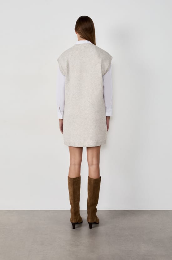 Knitted Sweater Dress;${refinementColor}