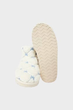 Chaussons bottines avec fausse fourrure;${refinementColor}