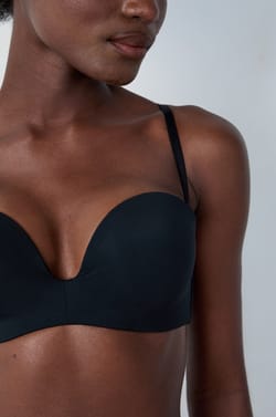 Bra nº2: Push up bandeau de microfibra;${refinementColor}