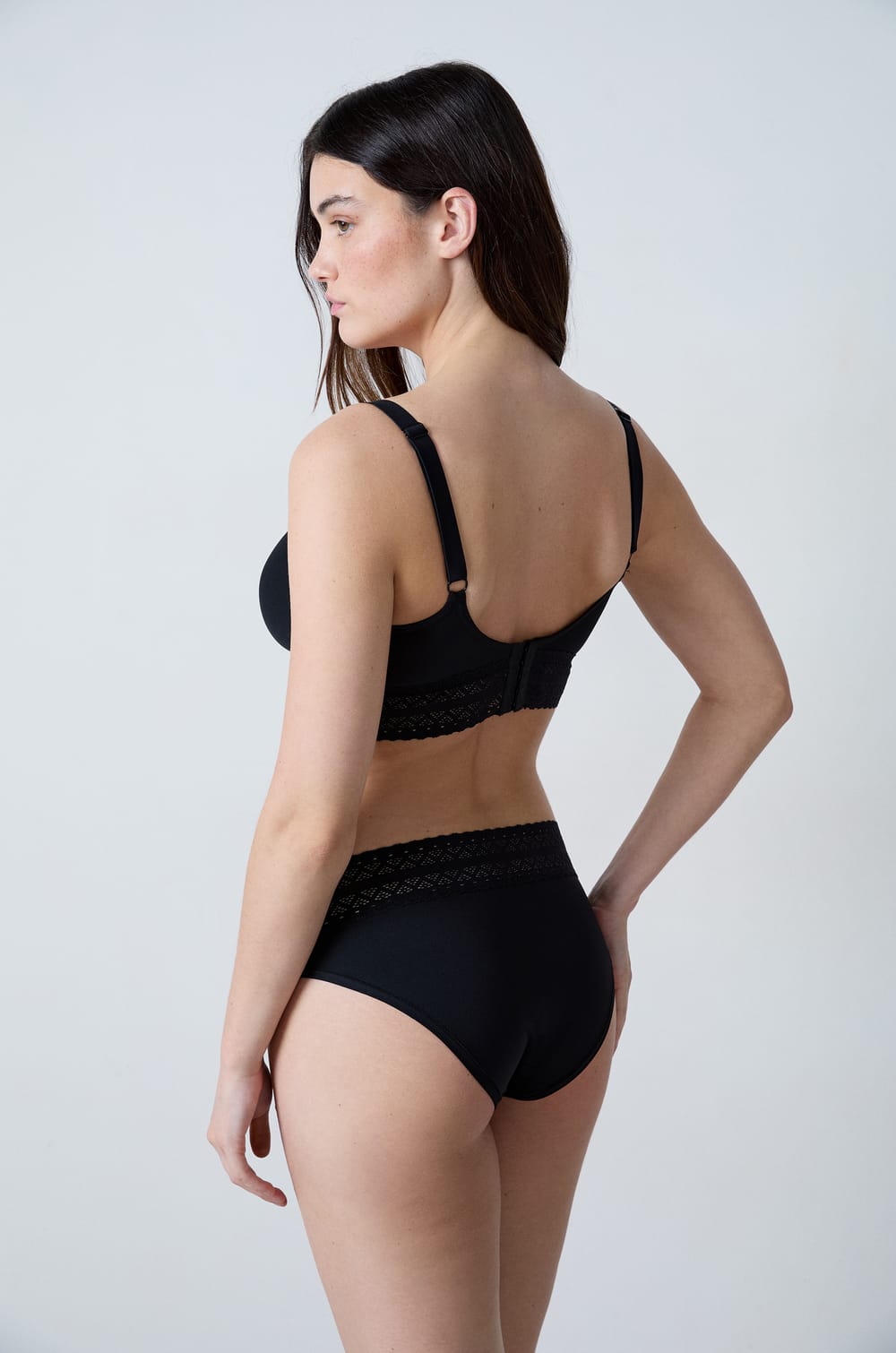 Lightly Lined Bra with Nursing Clips;${refinementColor}