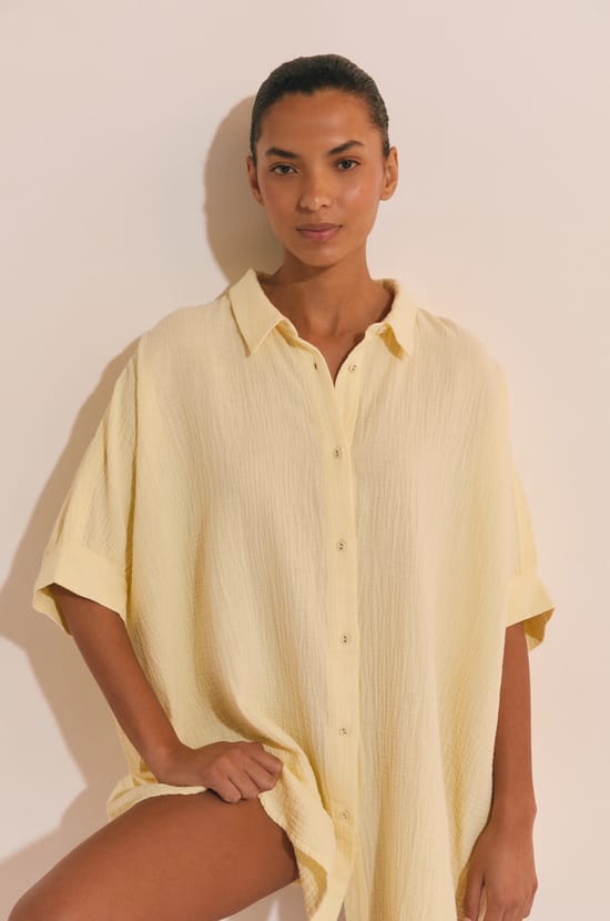 Chemise de nuit en coton;${refinementColor}