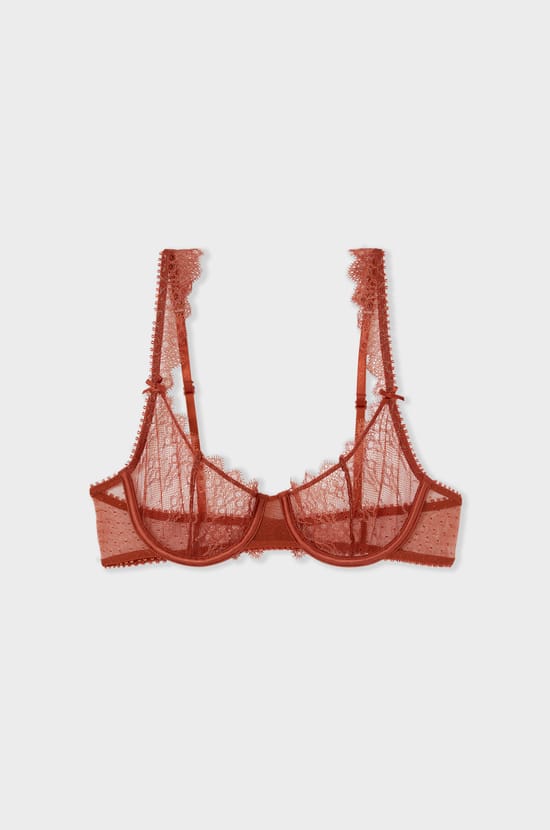 Soutien-gorge classique en dentelle;${refinementColor}