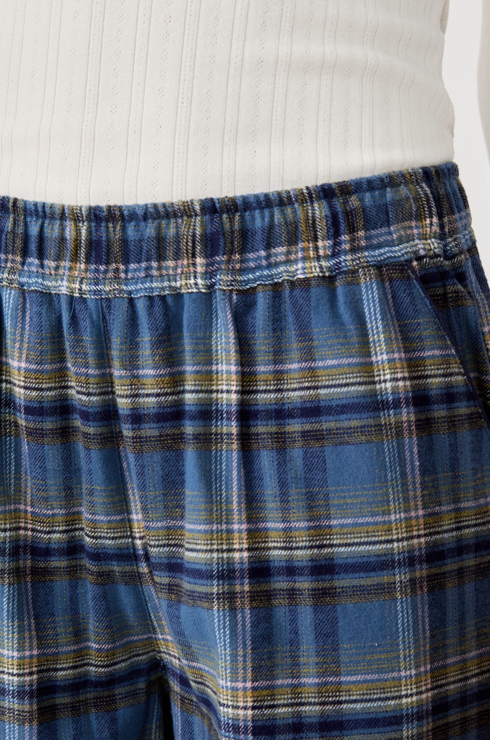 Pantalon de pyjama à carreaux;${refinementColor}