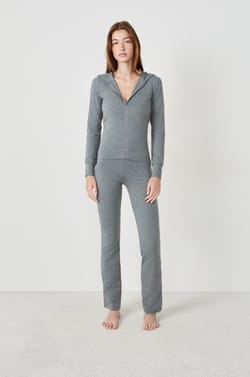 NOT US - Sweat zippé à capuche en coton;${refinementColor}