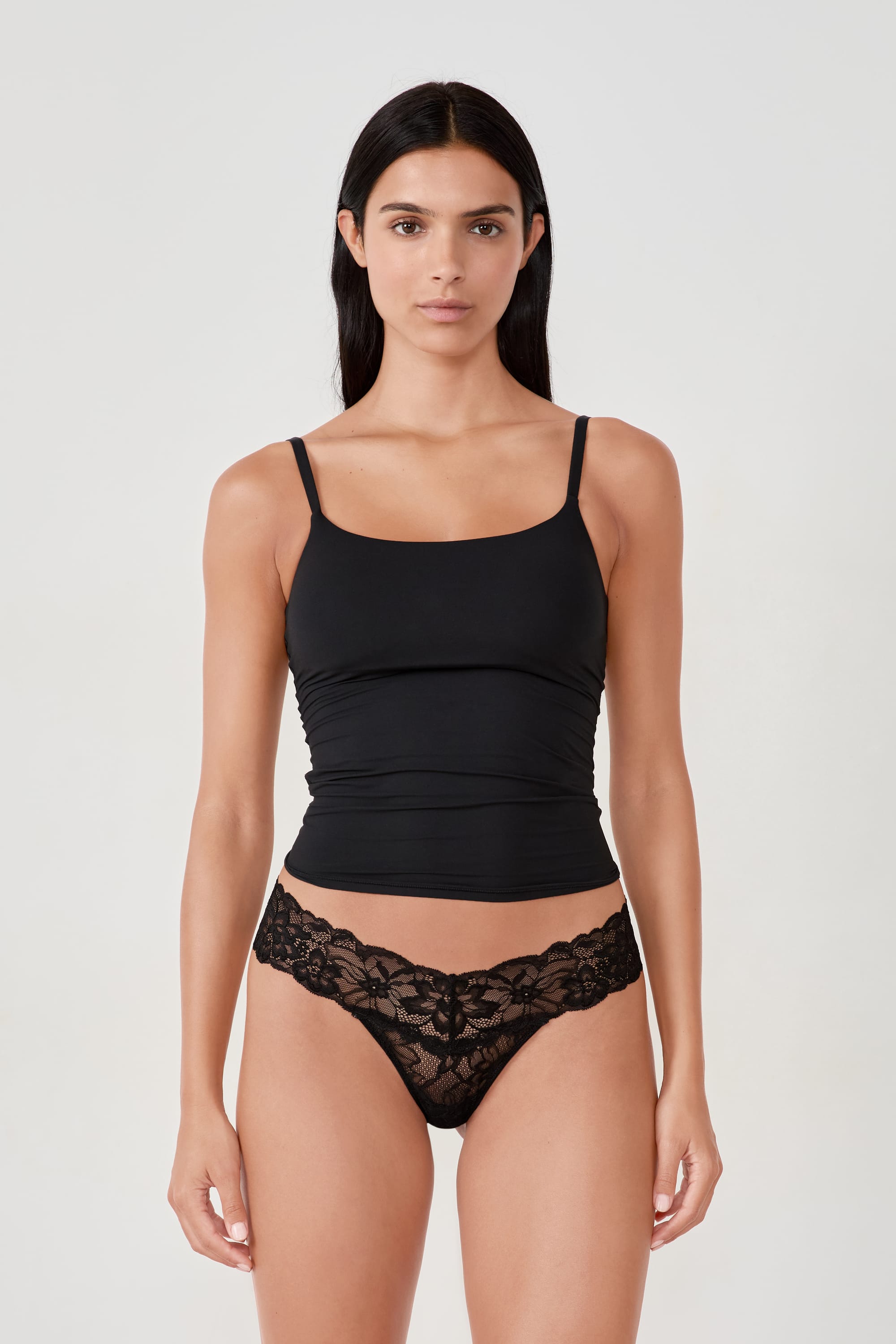 Lace Tanga - SWEET - NOIR - ETAM