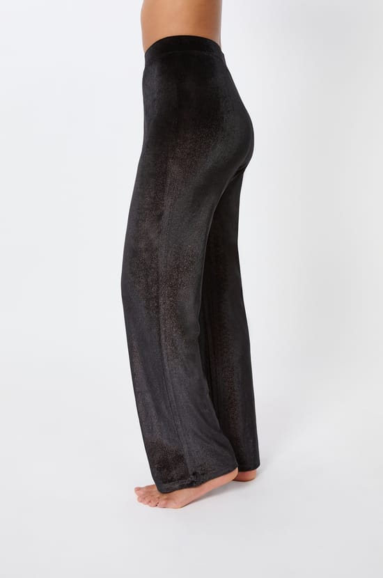 Wide-Cut Iridescent Leggings;${refinementColor}