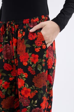 Pantalon de pyjama à motifs;${refinementColor}
