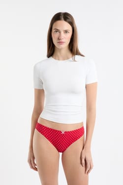 Set de 3 bragas de algod&oacute;n;${refinementColor}