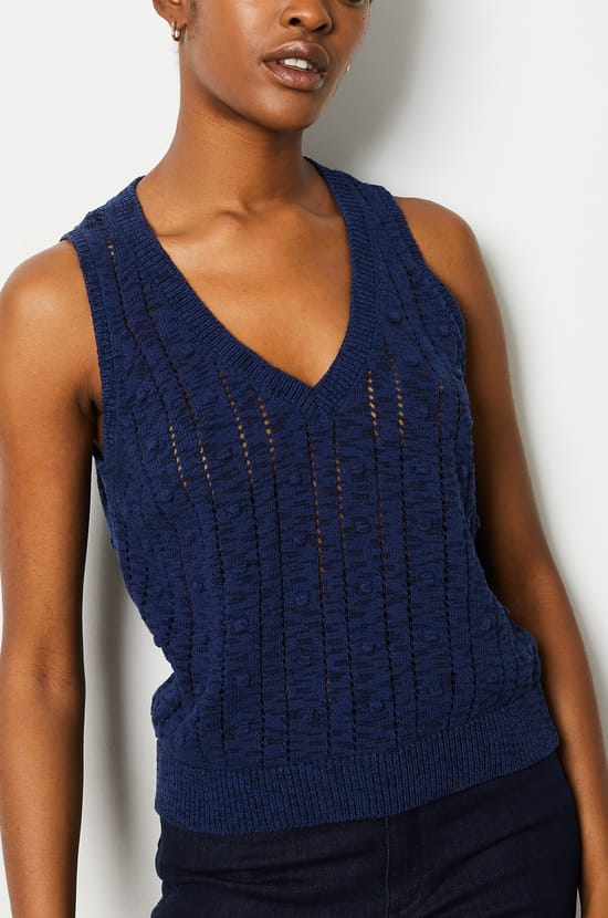 Knitted Tank Top;${refinementColor}