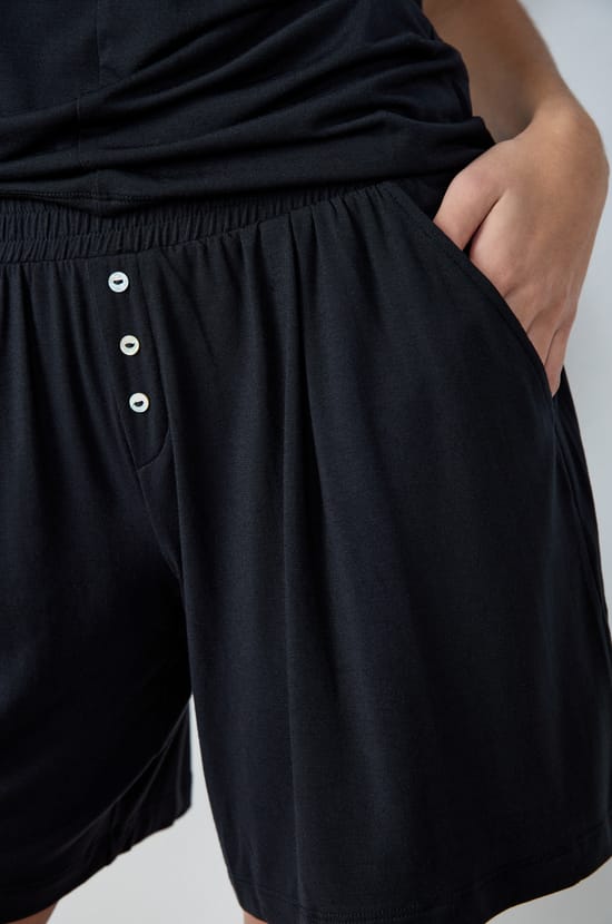 Modal Pajama Shorts;${refinementColor}
