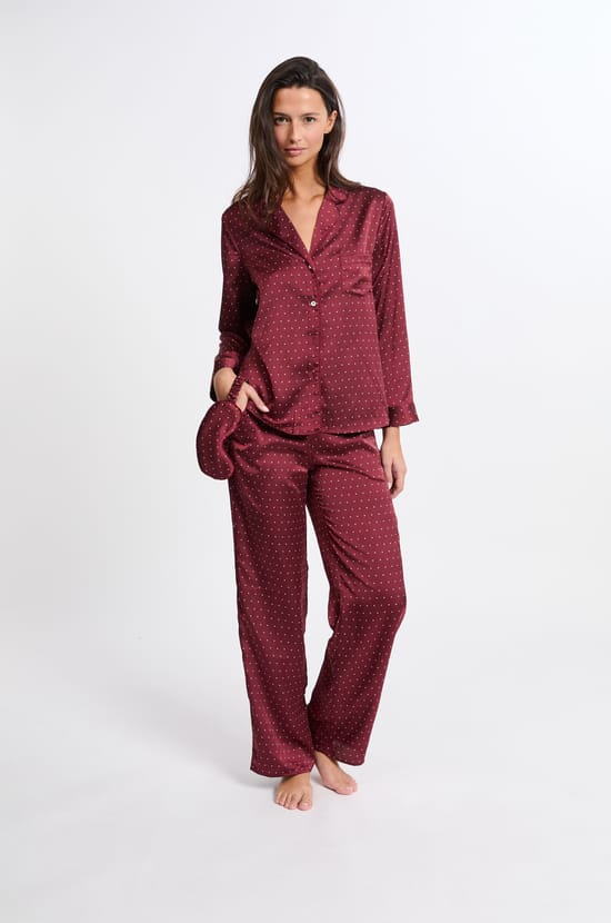 Pyjama 2 pièces à rayures;${refinementColor}
