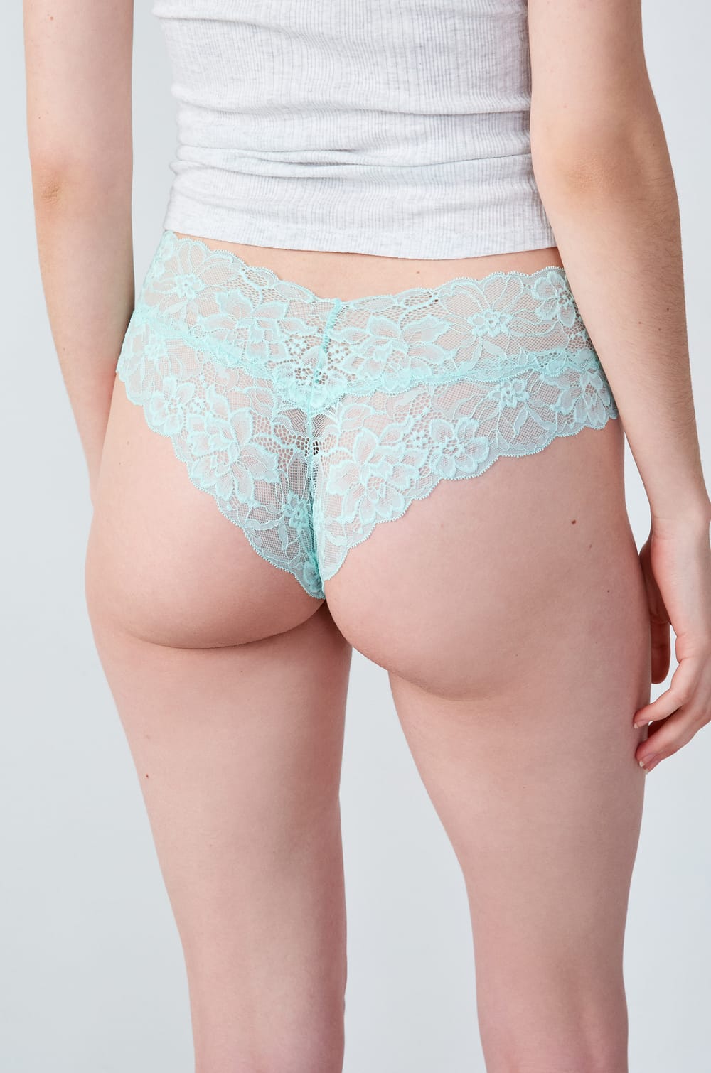 V-shape Lace Hipster;${refinementColor}