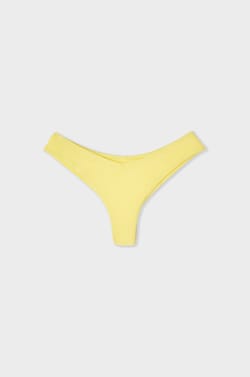 Bas de maillot de bain br&eacute;silien high leg satin&eacute;;${refinementColor}