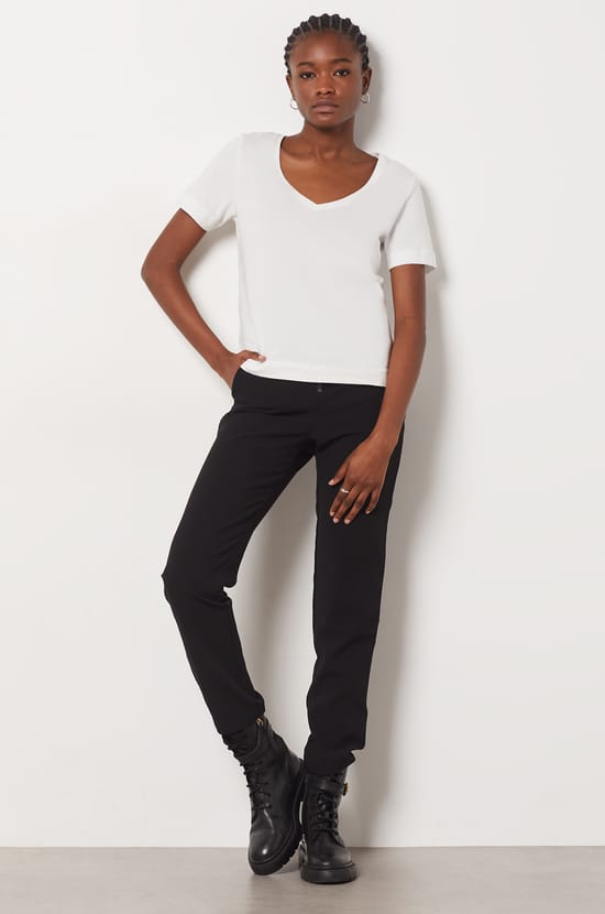 T-shirt manches courtes 100% coton;${refinementColor}