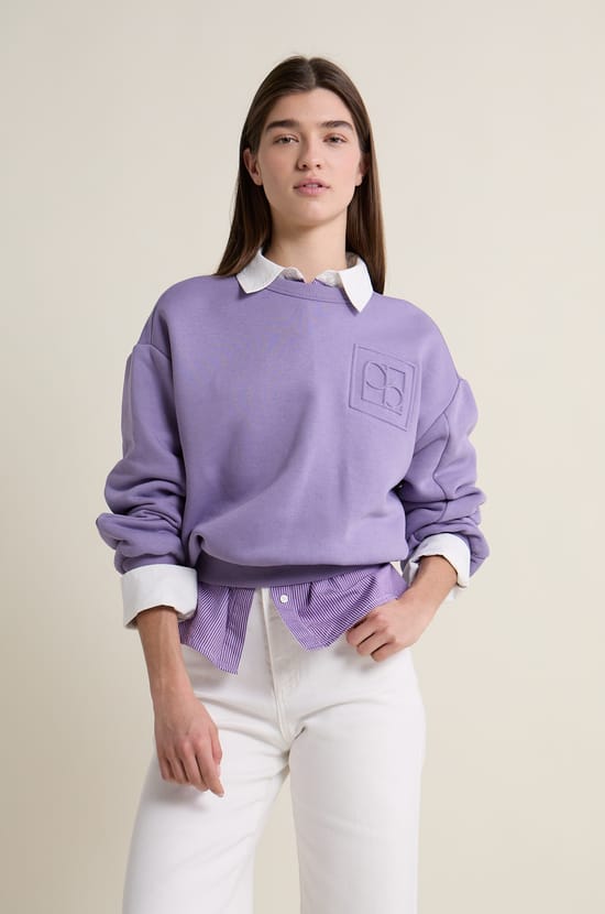 Sweatshirt manches longues;${refinementColor}