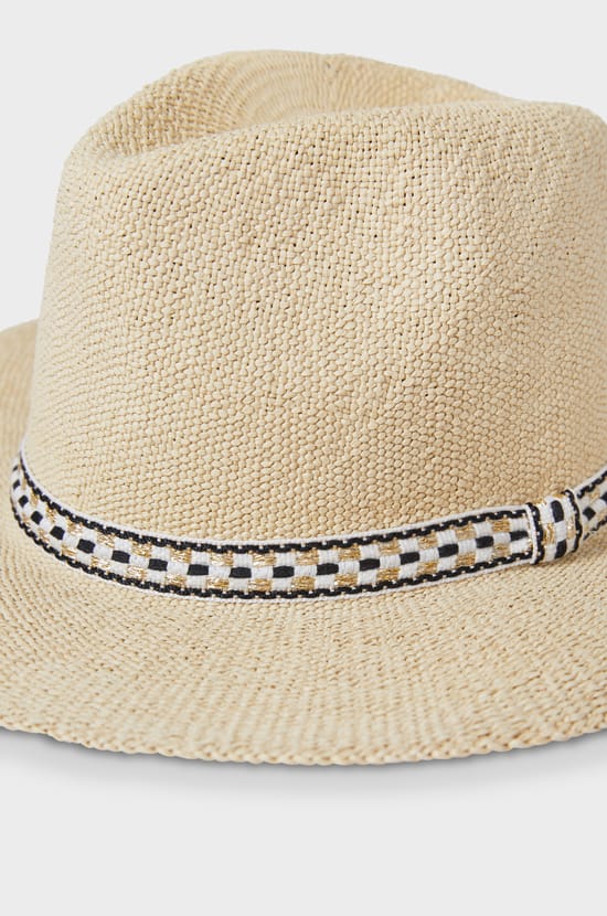 Jute Hat;${refinementColor}