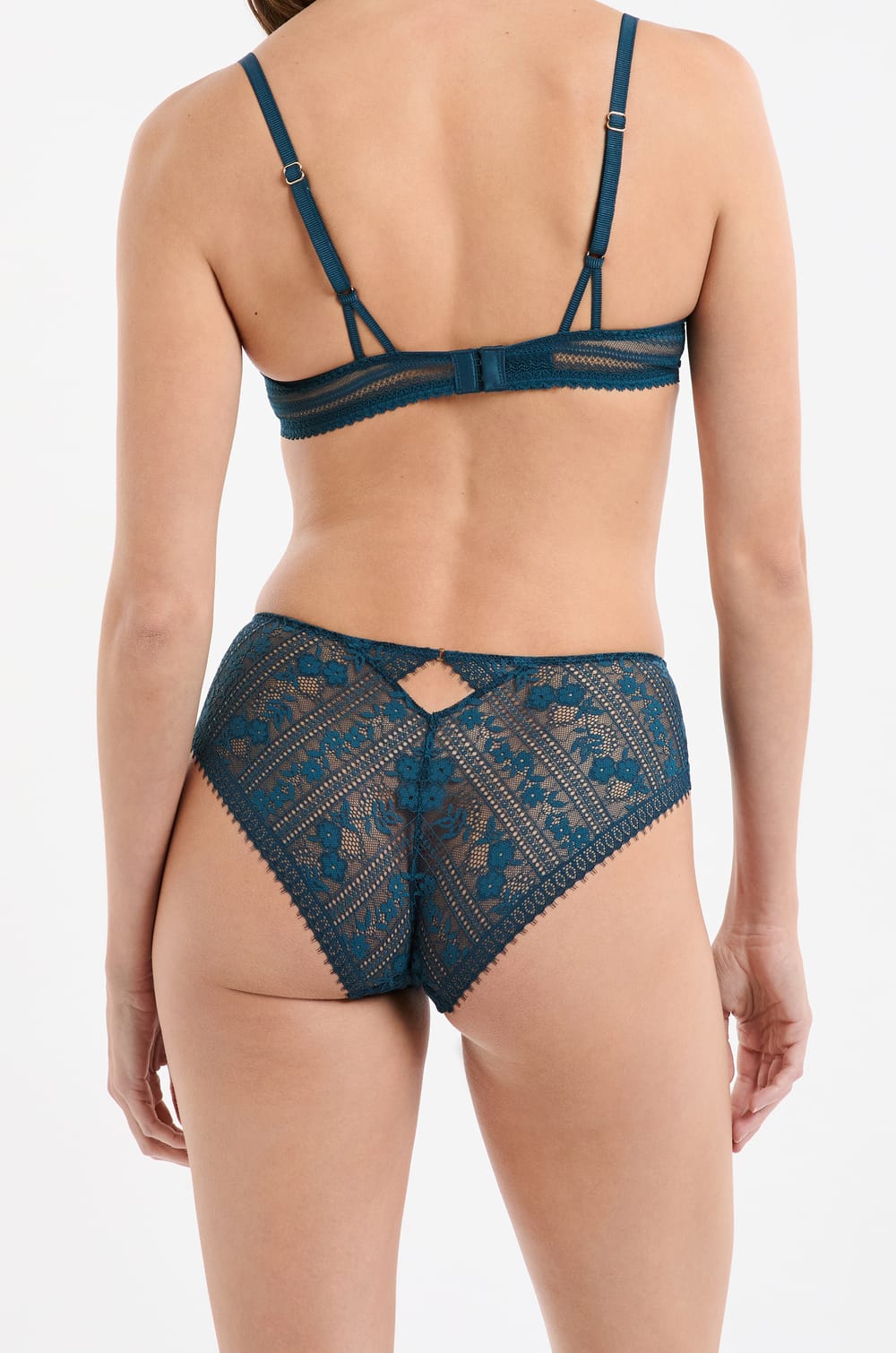 Shorty en dentelle;${refinementColor}