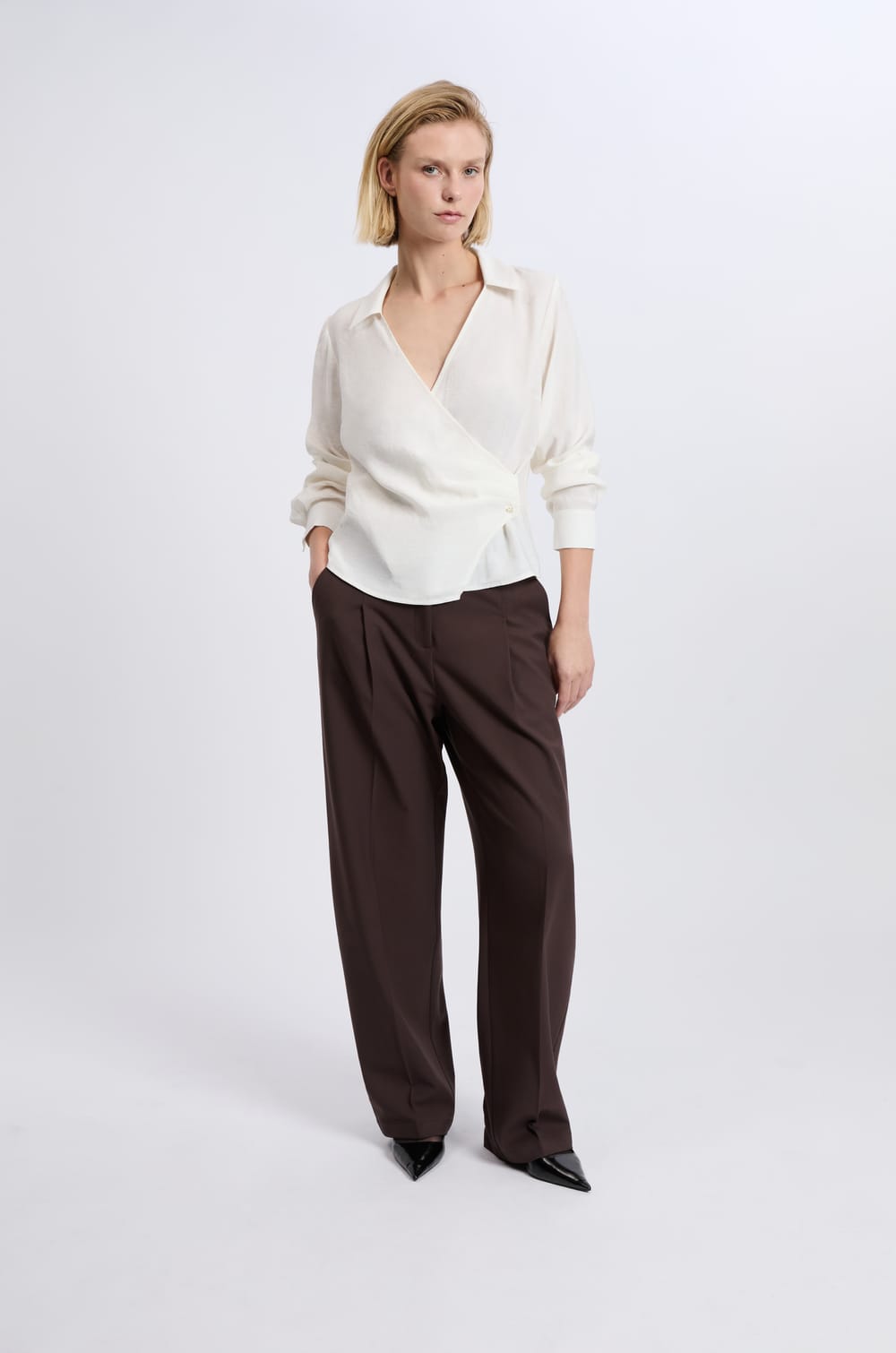 Chemise cache-c&oelig;ur;${refinementColor}