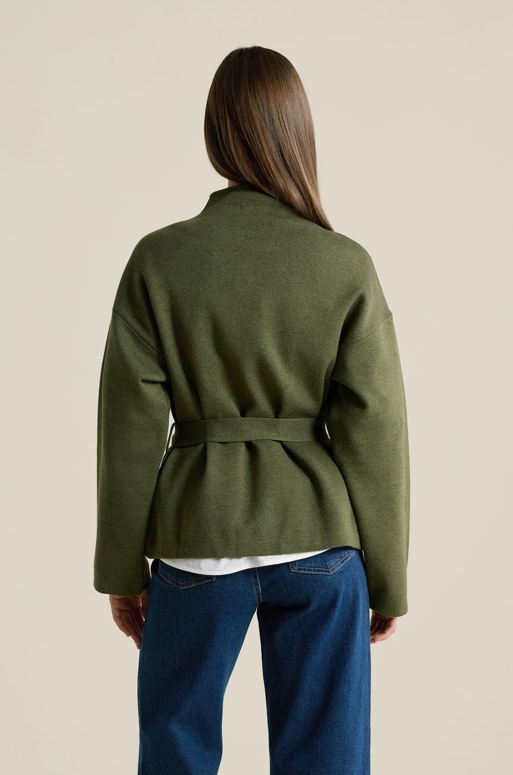 Gilet ceintur&eacute;;${refinementColor}