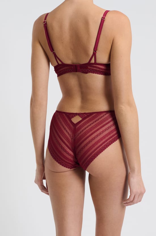 Shorty en dentelle;${refinementColor}