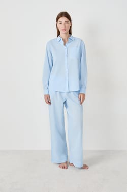 Chemise de pyjama manches longues;${refinementColor}