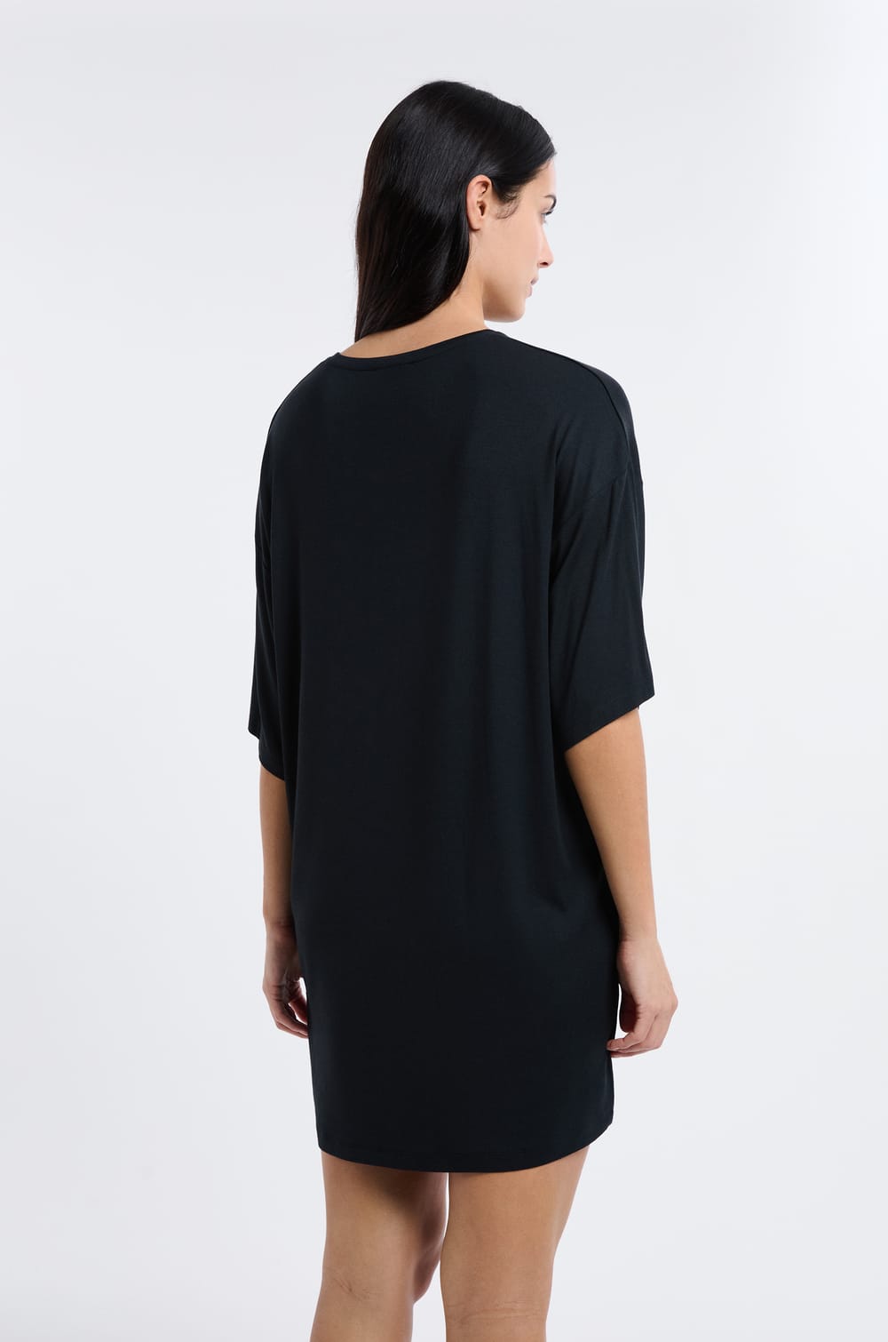 Chemise de nuit en modal;${refinementColor}