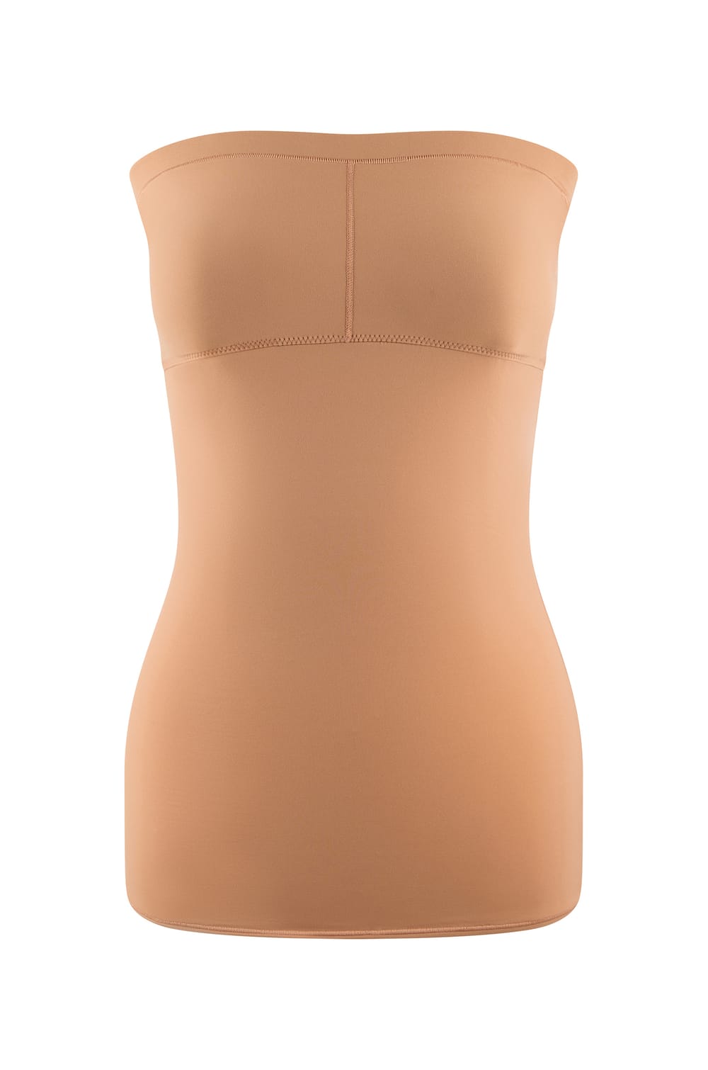 Bustier-Top aus Mikrofaser mit integrierter Bralette;${refinementColor}