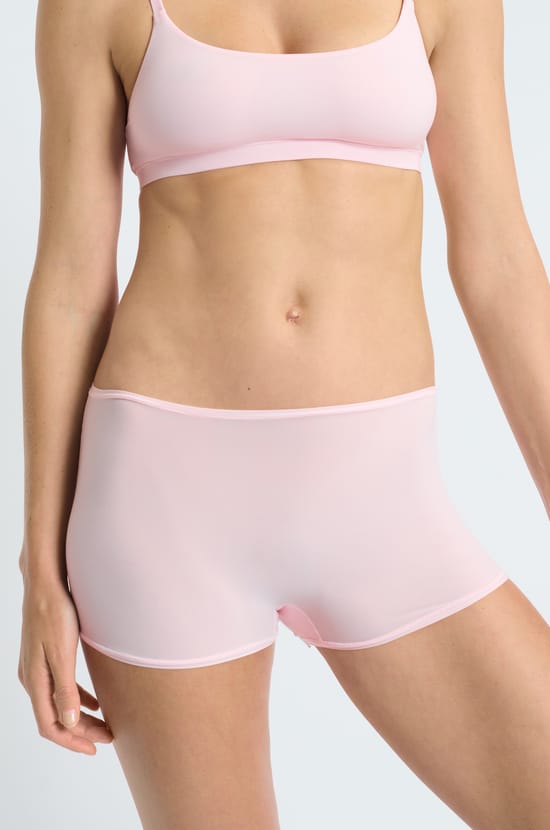 Boyshort in Microfiber;${refinementColor}