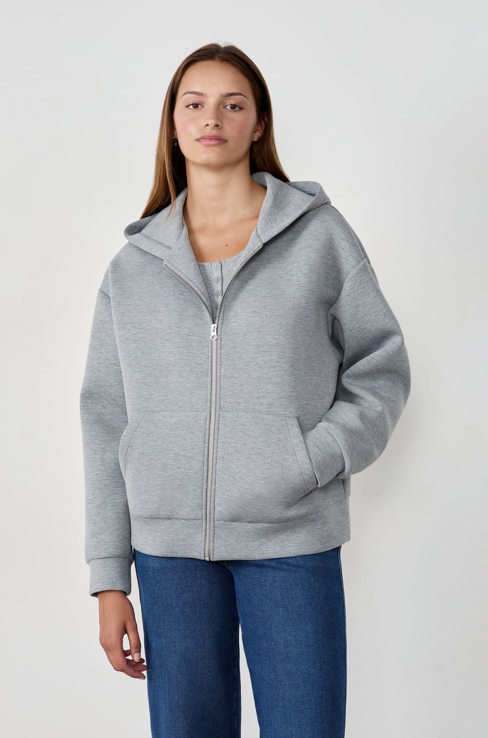 Sweatshirt à capuche;${refinementColor}