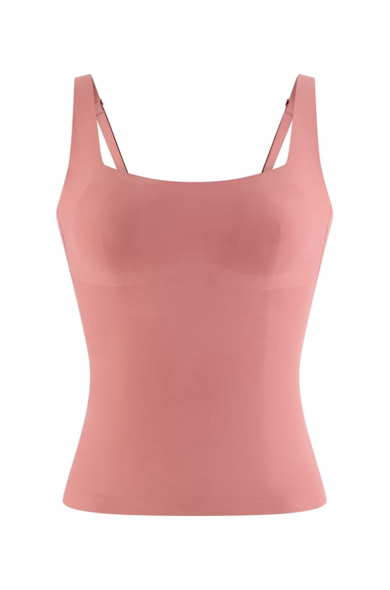 Microfibre Camisole with Removable Pads;${refinementColor}